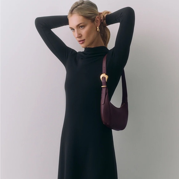 Cuyana Mini Celestia Plum Bag - Picture 2 of 11